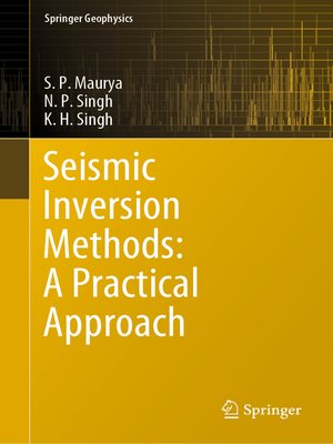 cover image of Seismic Inversion Methods